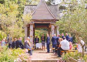 beautiful outdoor wedding ceremony at abbotsbury subtropical gardens beautiful outdoor wedding ceremony at abbotsbury subtropical gardens