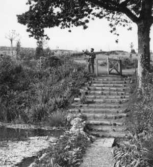 The Top Pond, photographed in 1898 by Country Life Magazine. The Top Pond, photographed in 1898 by Country Life Magazine.